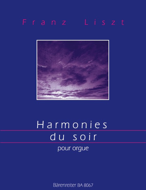 Harmonies du Soir. Orgel�bertragung im Stile Max Regers von John David Peterson - hier klicken