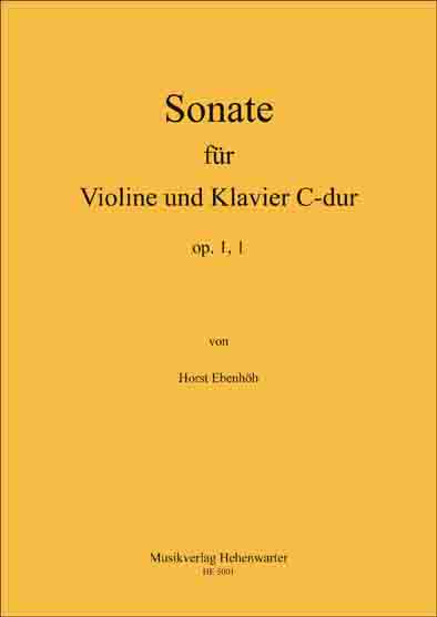 Sonate fr Violine und Klavier in C-Dur - hier klicken