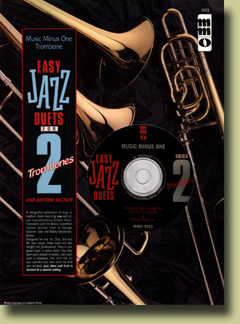 Easy Jazz Duets for Two Trombones and Rhythm Section - hier klicken