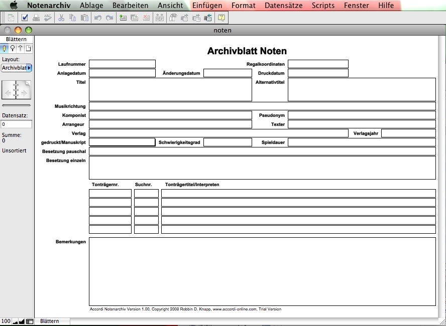 Accordi Notenarchiv Version 1.0 Mac - hier klicken Accordi Notenarchiv Version 1.0 Mac - hier klicken