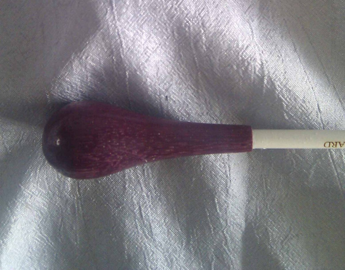 Dirigierstock Serie S, Länge 12, Purpleheart, weiss - hier klicken Dirigierstock Serie S, Länge 12, Purpleheart, weiss - hier klicken